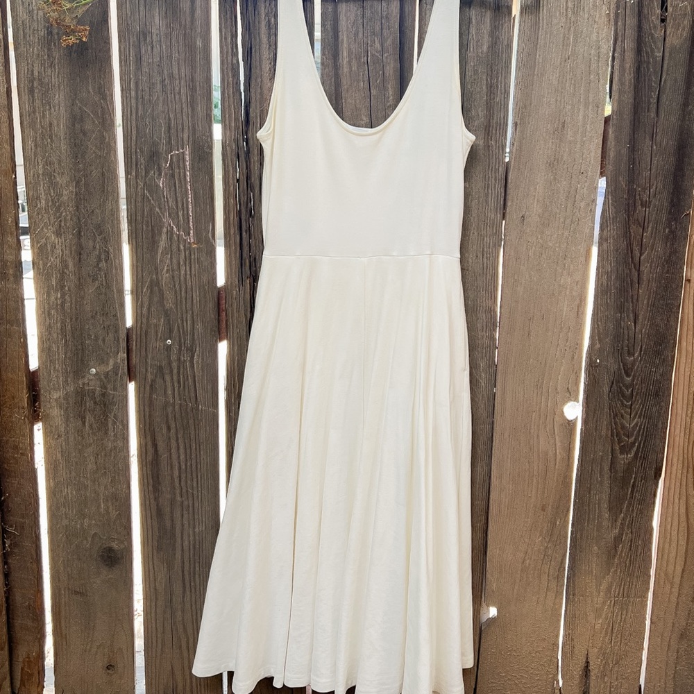 Nordstrom summer white midi dress